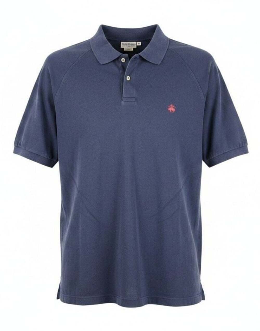 Brooks Brothers 346 Navy Blue Cotton Short Sleeve Polo Shirt XL